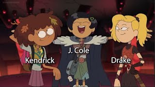 Kendrick Lamar Vs Drake In A Nutshell [upl. by Goldfinch354]