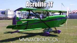 Acrolite IT triplane experimental aircraft kit ultralight aircraft in Canada [upl. by Ennayhs]