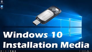 Create Offical Windows 10 Installation Media [upl. by Shimberg164]