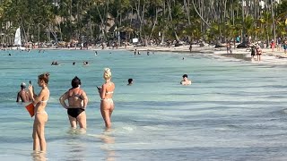 Bavaro Beach Punta Cana Tour 2024 4K [upl. by Eirrot]