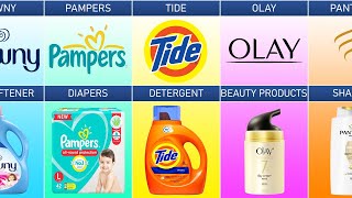 List of Procter amp Gamble Brands [upl. by Nette]