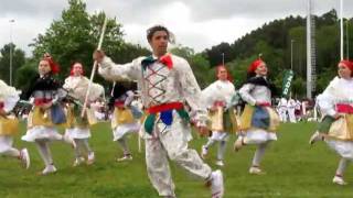 Biscay Folk Dance Festival 2011 Basque Country Travel with Manfred [upl. by Nonnelg31]