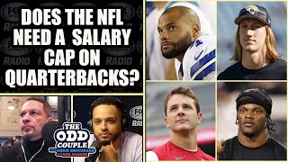 NFL Owners Reportedly Looking Into Quarterback Salary Cap  THE ODD COUPLE [upl. by Ahcarb]