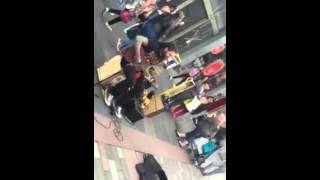 The Fray  How to save a life Ben Monteith Busking Cover [upl. by Illac90]