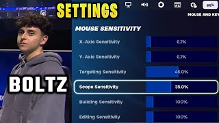 Boltz reveals His Fortnite Settings amp plays with Peterbot [upl. by Lerrad]