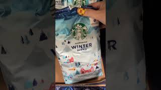 STARBUCKS Winter Blend Limited Edition at COSTCO in South Korea 😋☕️🇰🇷🇺🇸 [upl. by Lorene695]