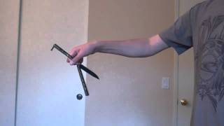 Balisong Tutorial Fan Rollover Intermediate [upl. by Yuji842]