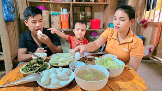 FULL VIDEO 375 days harvest vegetable garden  tomatoes eggs mango melon cooking Hà Tòn Chài [upl. by Tempest]