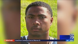 Victorville star football player murdered search for the killer continues [upl. by Aiksa872]