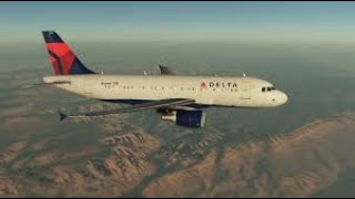 Infinite Flight Global Denver to Salt Lake City A320 Delta Airlines [upl. by Romney]