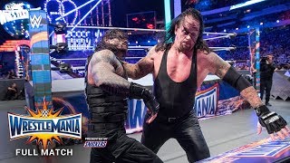 FULL MATCH  Roman Reigns vs The Undertaker  No Holds Barred Match WrestleMania 33 [upl. by Tam]