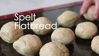 How To Make Spelt Flatbread [upl. by Htial]