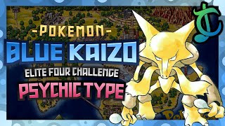 Can You Beat Pokémon Blue Kaizo Using Only Psychic Type Pokemon [upl. by Ahsek]