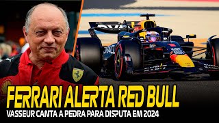 RED BULL FORA DA ZONA DE CONFORTO ALERTA FERRARI [upl. by Amsirac691]