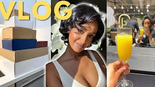 Vlog  Huge PR Unboxing Hair Update and Cooking at Home [upl. by Patric]