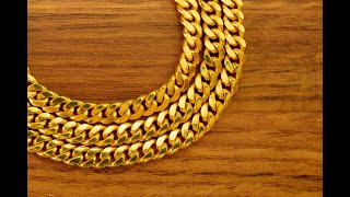 100g Gold Cuban Link Chain  6mm  22 inch  24K Jewelry Review [upl. by Uhsoj194]