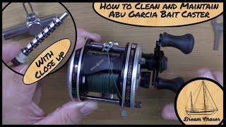 How To disassemble clean and reassemble Abu Garcia Bait Caster Reel [upl. by Nagiam]