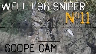 Airsoft Sniper Gameplay L96 Scope Cam Video11 [upl. by Amaso]