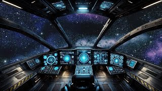 Spacecraft Ambience  Brown amp White Noise  Relaxing Space Sounds for Deep Sleep amp ASMR [upl. by Eelac98]