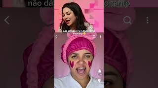 E essa transição de make 💕💄👻 fantasma react reactshorts analauralopes fantasma youtube [upl. by Enitnemelc]