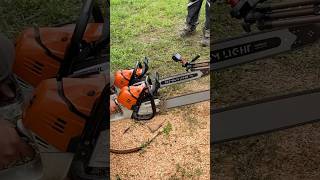 2x Stihl 500i shorts stihl chainsawman [upl. by Ahserb]