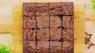 The BEST Fudgy Chocolate Brownies Recipe [upl. by Ilojna568]