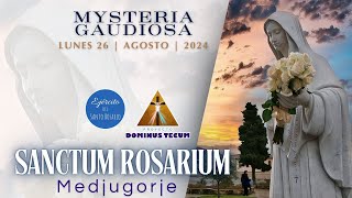 EN VIVO SANTO ROSARIO DE HOY DESDE MEDJUGORJE LUNES 26 DE AGOSTO DE 2024 ¡EN LATÍN SANCTUM ROSARIUM [upl. by Nedla]