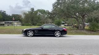 2014 Mercedes Benz R231 SL550 Twin Turbo V8 Driving 12142023 [upl. by Pentha]