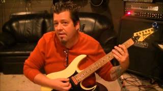 JOE SATRIANI  SATCH BOOGIE  Guitar Lesson by Mike Gross  How to play  Tutorial [upl. by Essilem]