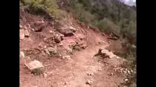 1 Grand Canyon North Kaibab Trail down Part 1 of 6 Mile 0 to 20 NK1 [upl. by Assilav]