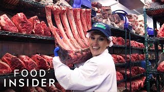 Behind The Scenes At Americas Most Famous Butcher  Legendary Eats [upl. by Arytas]