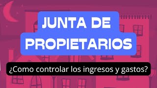 Como llevar la contabilidad de una Junta de Propietarios [upl. by Cohn]