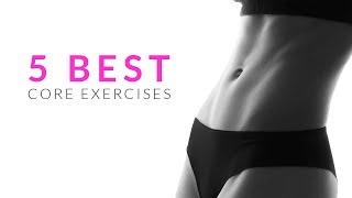 5 Best CORE Exercises BEGINNERS TO ADVANCED [upl. by Rome]