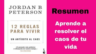 Audiolibro 12 REGLAS PARA VIVIR RESUMEN  transformaciónpersonal libros psicologia podcast [upl. by Aneehc]