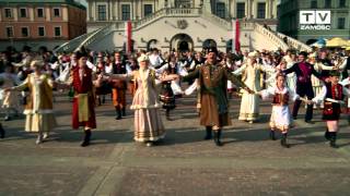 Zamość Bicie Rekordu Guinnessa  Polonez [upl. by Jacobsen]