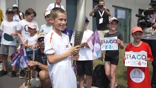 🌟 Revivez la Journée du passage de la Flamme Olympique [upl. by Notfol]