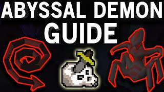 OSRS Abyssal Demon Slayer Guide  Melee Setup 2018 [upl. by Krista]