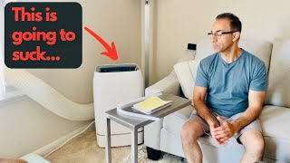 Do Portable Air Conditioners REALLY work Rintuf 12K BTU Review [upl. by Nnairrehs830]