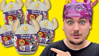 I Bought EVERY Chuck E Cheese Mystery Egg [upl. by Ainotal]