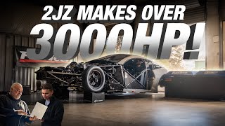 Pro Import 2JZ Camry makes over 3000HP on our Hub Dyno  Jose Gonzalez [upl. by Edasalof]