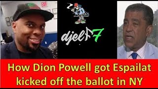 Espaillat kicked off the NY ballot by Dion Powell [upl. by Elayne]