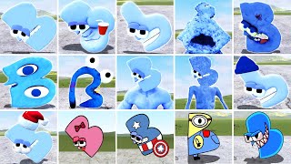 ALL VERSION OF LETTER B  3D ALPHABET LORE FAMILY in Garrys Mod [upl. by Palmore]