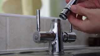 How to Repair Washer in Leaking Mixer tap from Base by Removing Neck  Fix Leaking Water faucet [upl. by Orlosky]