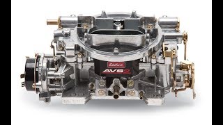 Edelbrock AVS2 Series Carburetor  SEMA 2017 [upl. by Afinom]