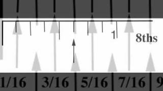 How to Read an Inch Rulermp4 [upl. by Jago]