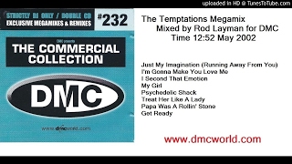 Temptations Megamix DMC Classic Motown mix by Rod Layman May 2002 [upl. by Anihsat]