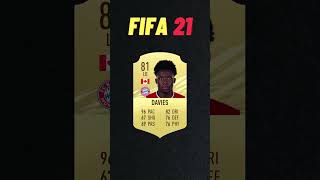 AMAZING EVOLUTION OF ALPHONSO DAVIES IN FIFA 🔥⭐ fifa23 football fifaratings [upl. by Heloise]