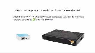 Podłącz dekoder do Internetu za pomocą WiFi [upl. by Miehar]