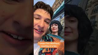 This Photo Of Finn Wolfhard Meeting A Fan Is WILD 🤯  The Movie Dweeb [upl. by Eiggep]