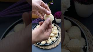 Bakery Style Coconut Cookies trending baking youtubeshorts recipe cookies coconut viralvideo [upl. by Aloivaf]